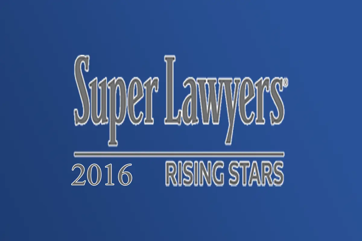 2016- Super Lawyers, Rising Star